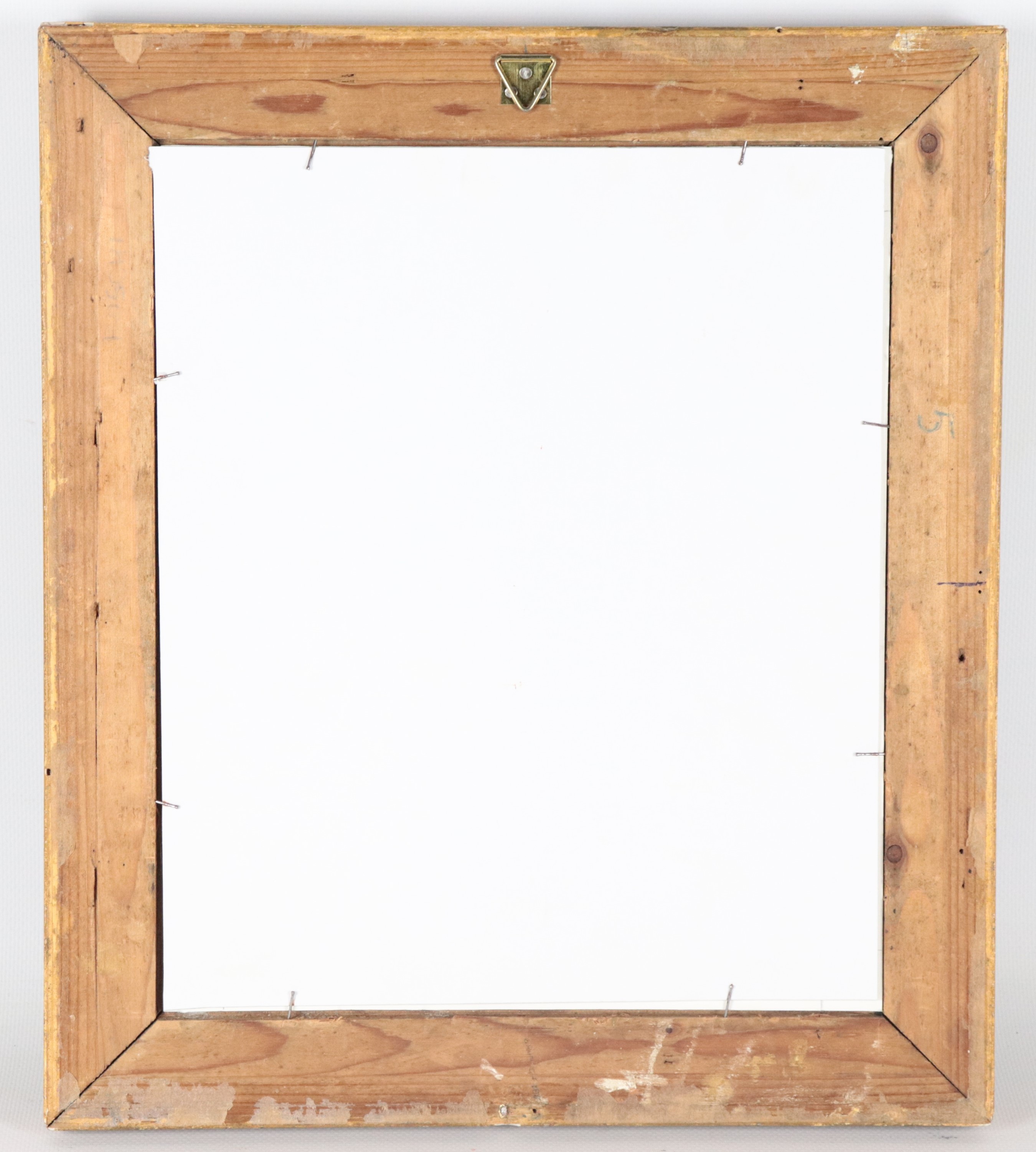 "Soggetti architettonici", lotto di due piccoli disegni a china su carta riuniti in un'unica corn...