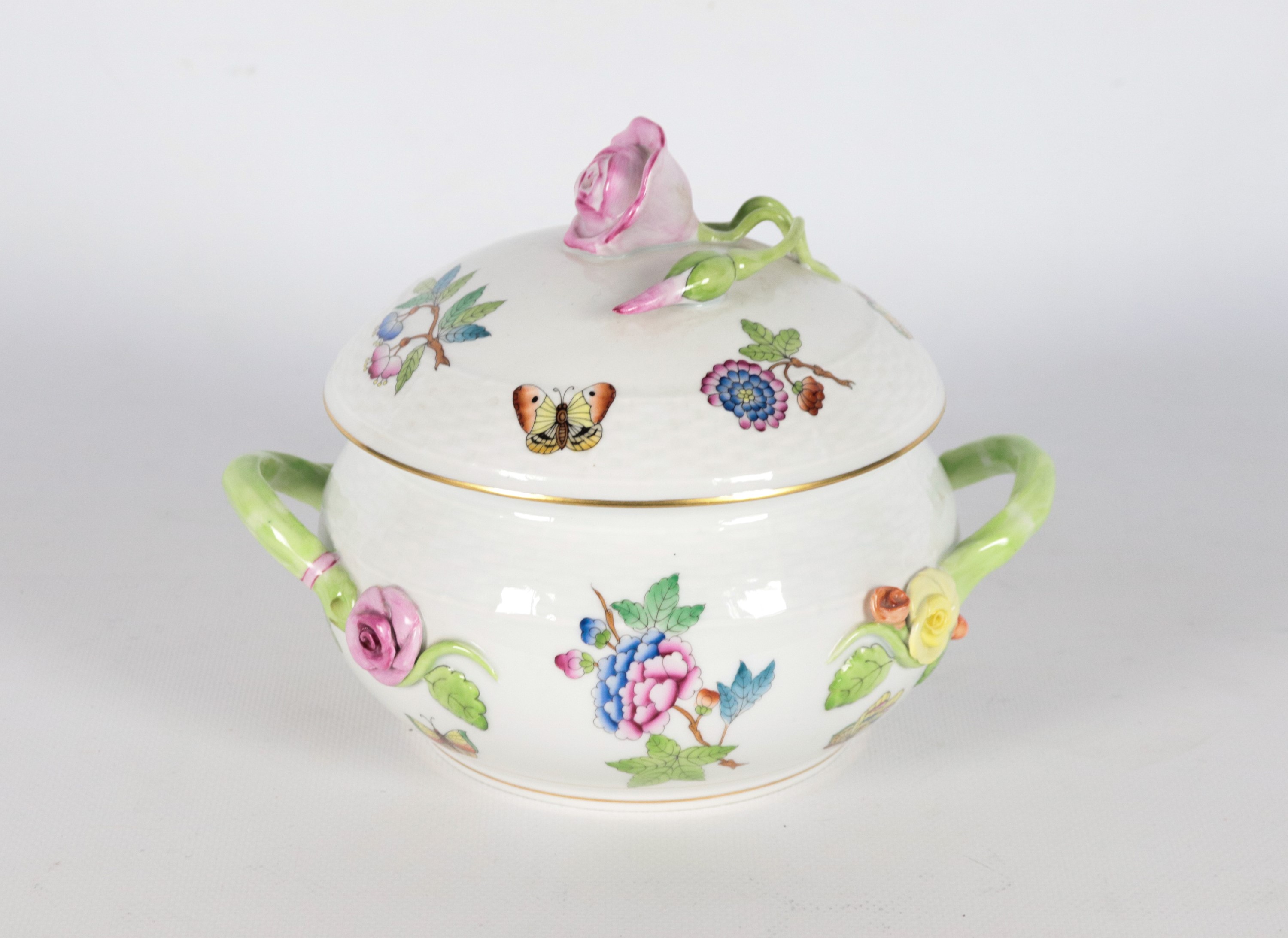 Piccola zuppiera in porcellana Herend