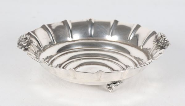 Small round silver bowl, 150 gr.