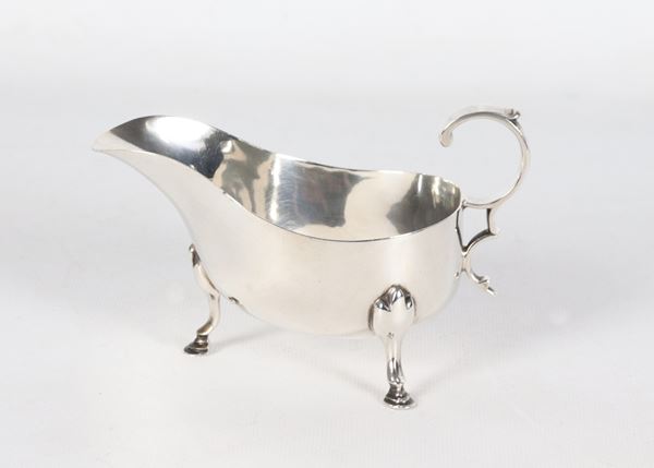 Salsiera in argento Epoca Giorgio V, gr. 150
