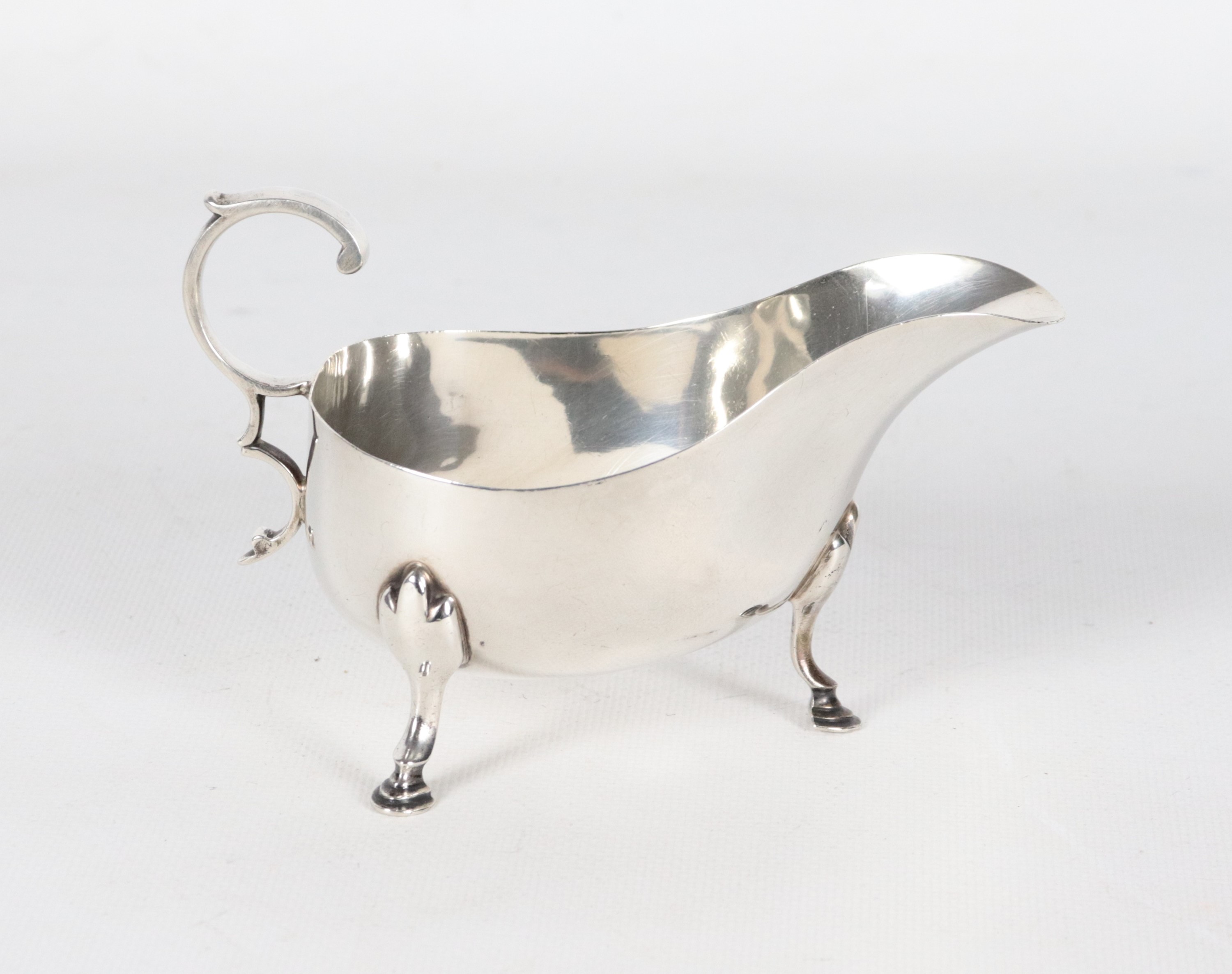 Salsiera in argento Epoca Giorgio V, gr. 150