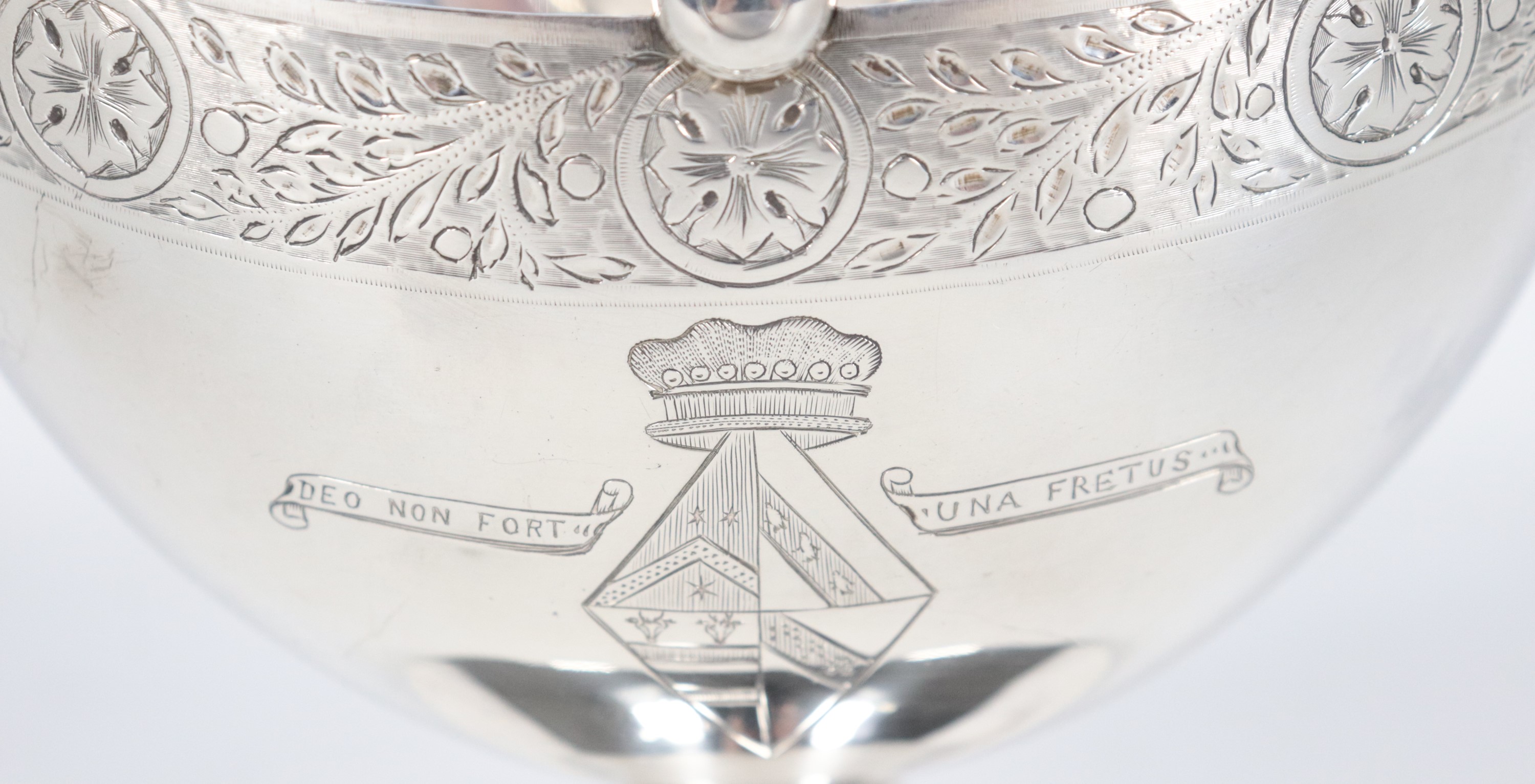 Zuccheriera in argento Epoca Regina Vittoria, gr. 170