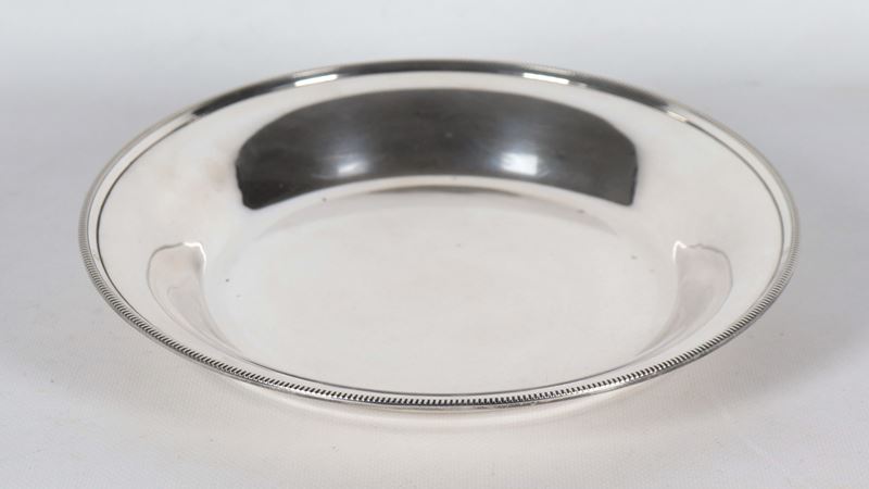 Piccola fruttiera in argento, gr. 455