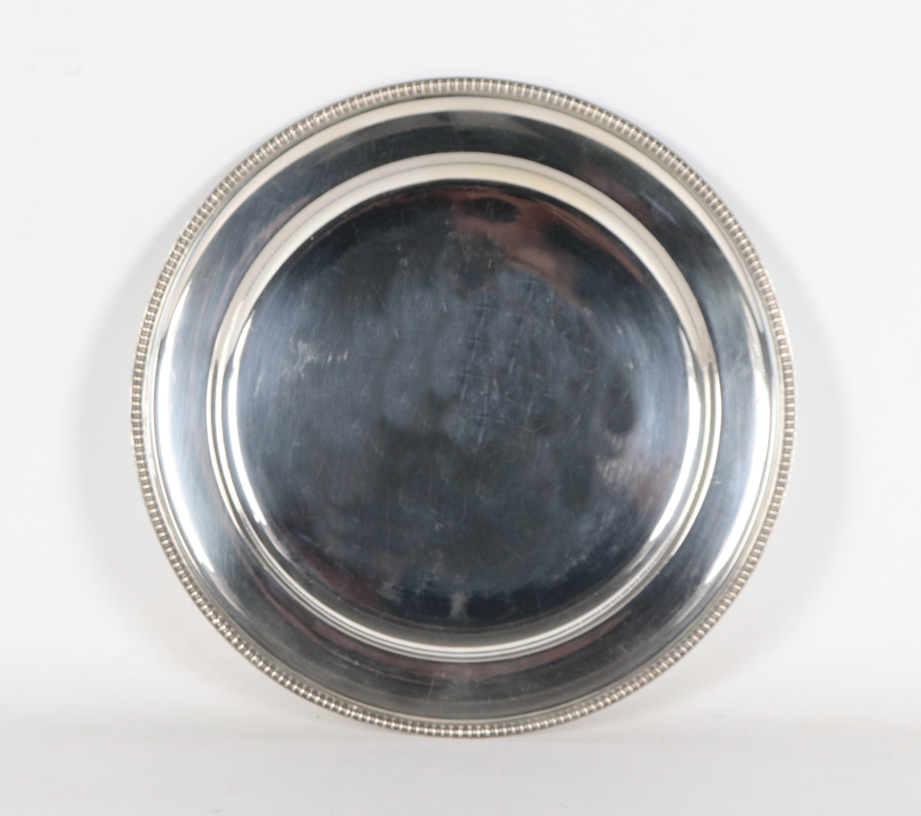 Piatto da portata in argento, gr. 500