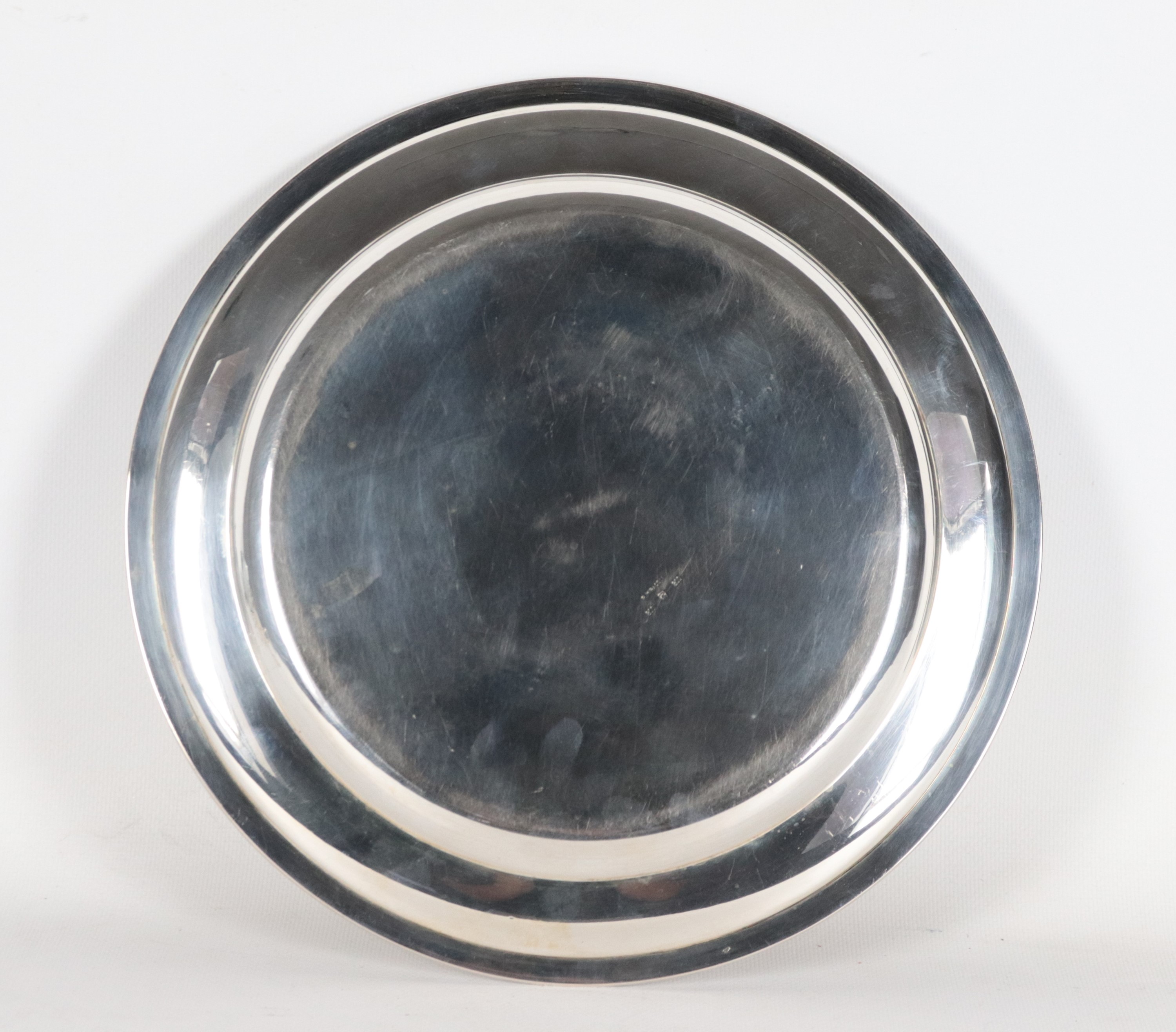 Piatto da portata in argento, gr. 500