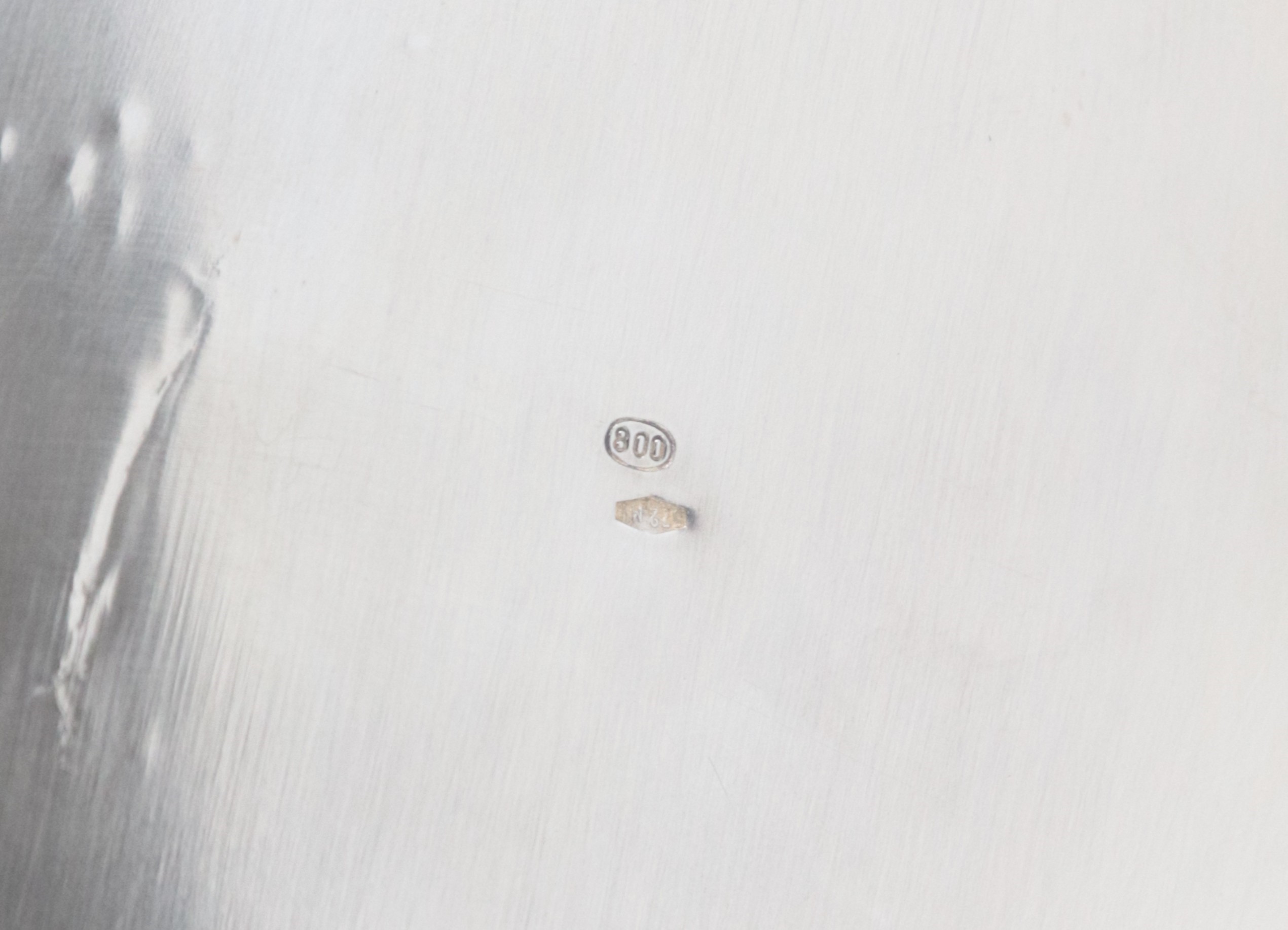 Boccale in argento, gr. 780