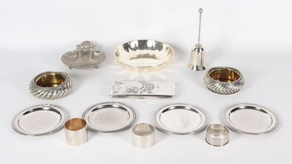 Silver metal lot (13 pcs)