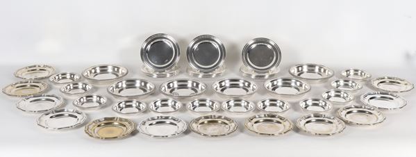Silver metal lot (42 pcs.)