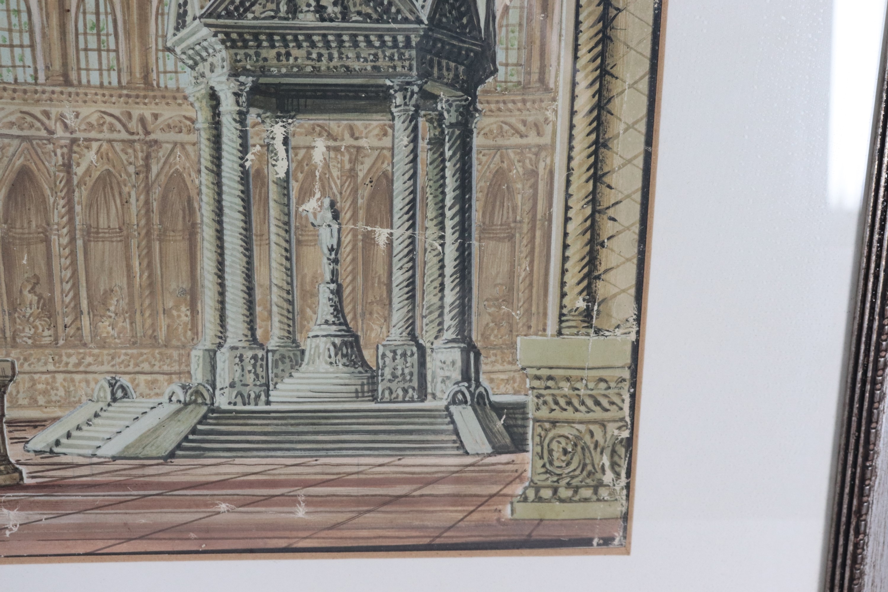 "Interno di cattedrale"