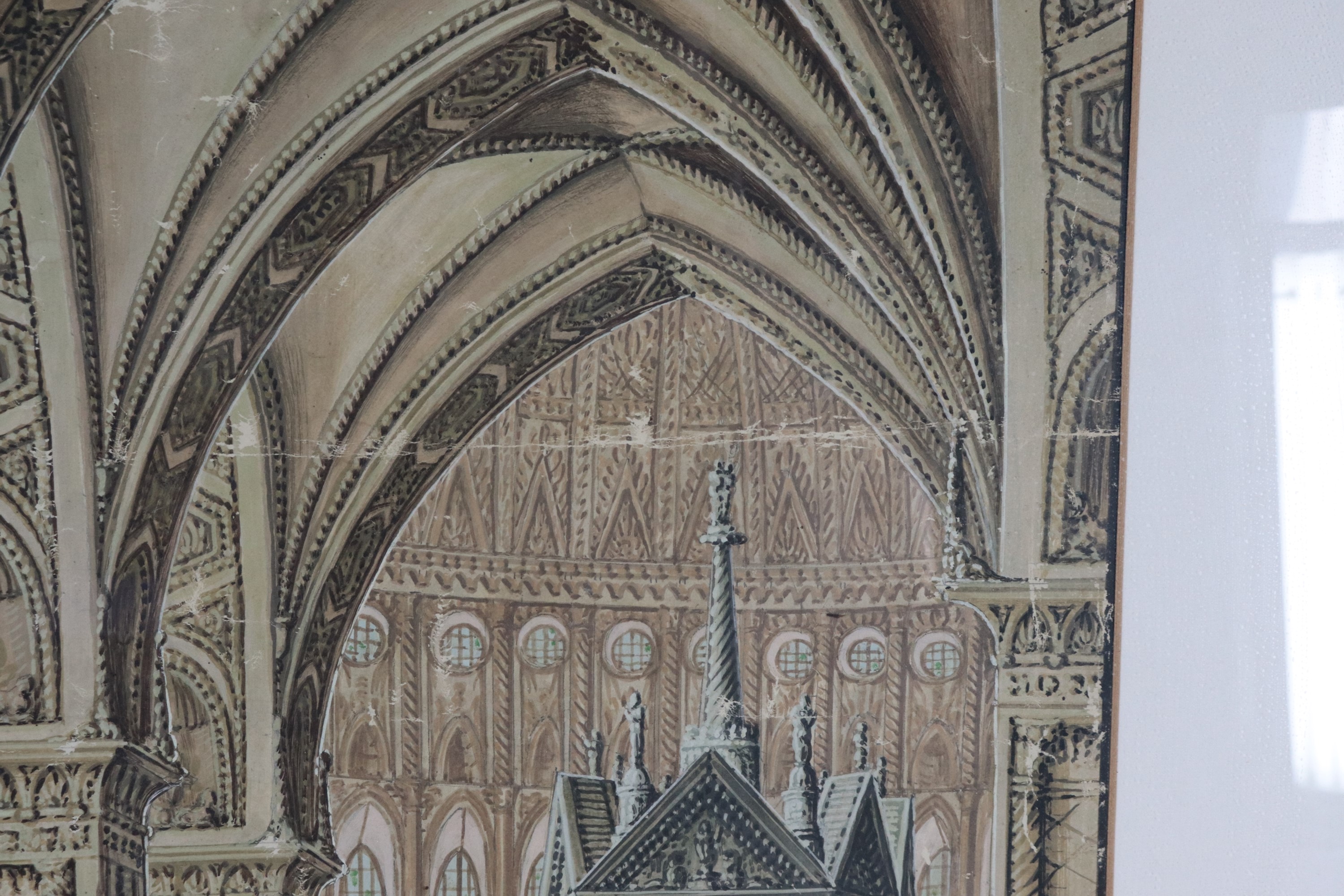 "Interno di cattedrale"