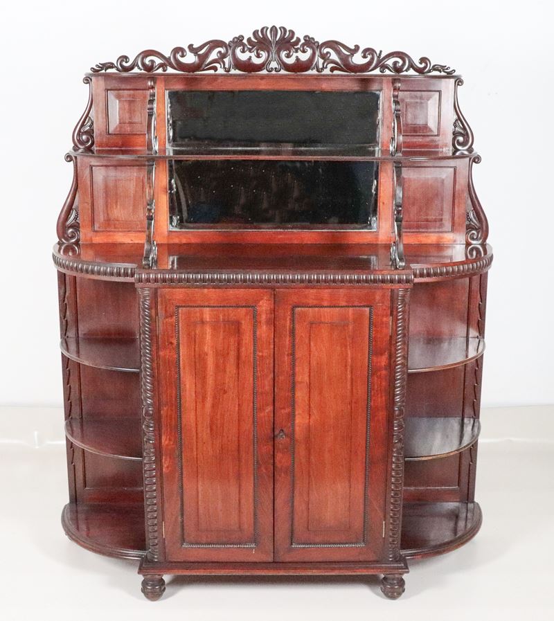 Chiffonier in noce marcata Peters - Genoa