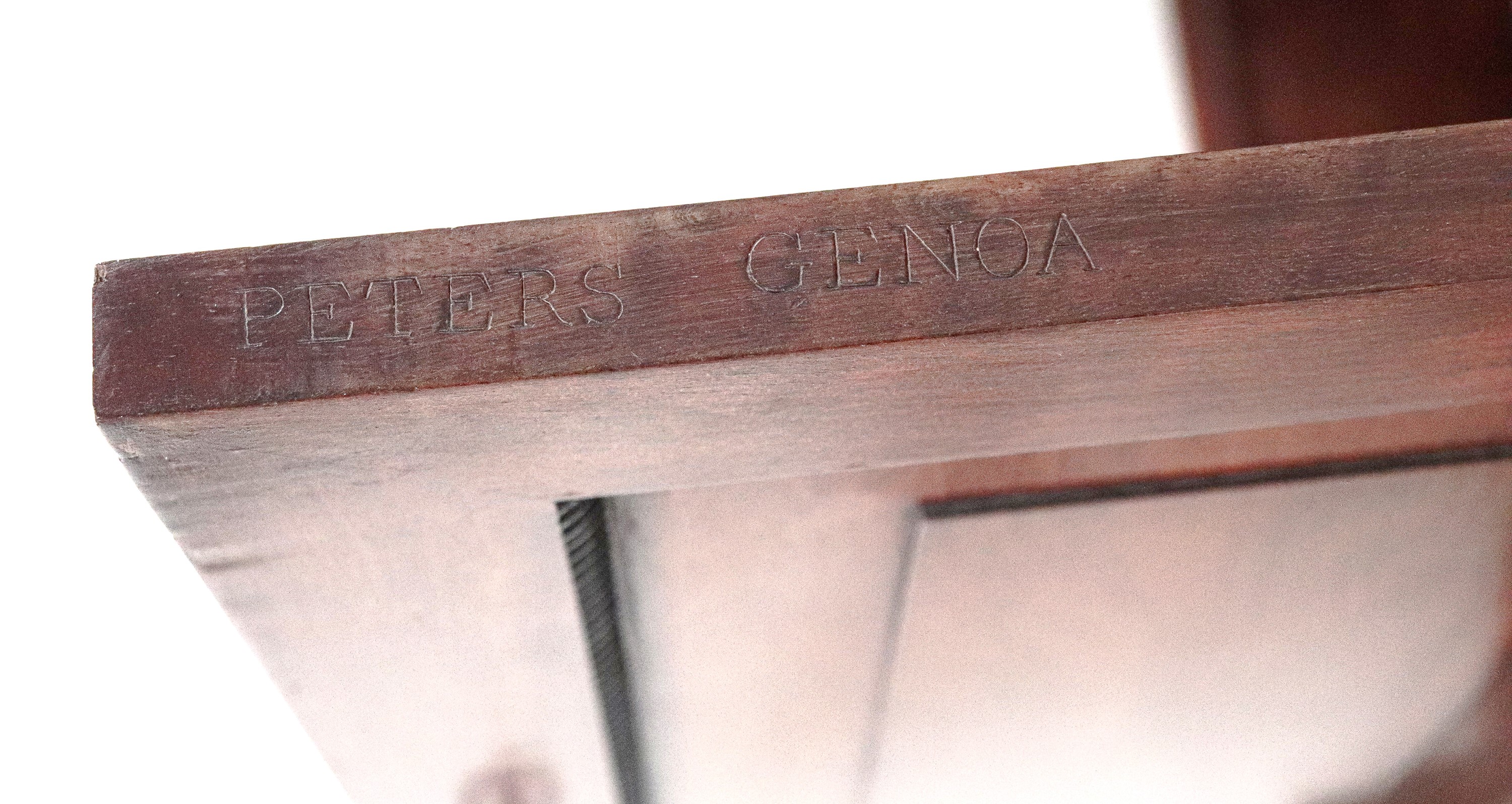 Chiffonier in noce marcata Peters - Genoa