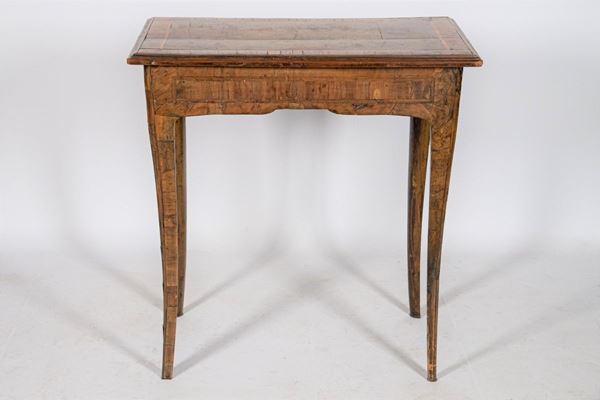 Walnut coffee table