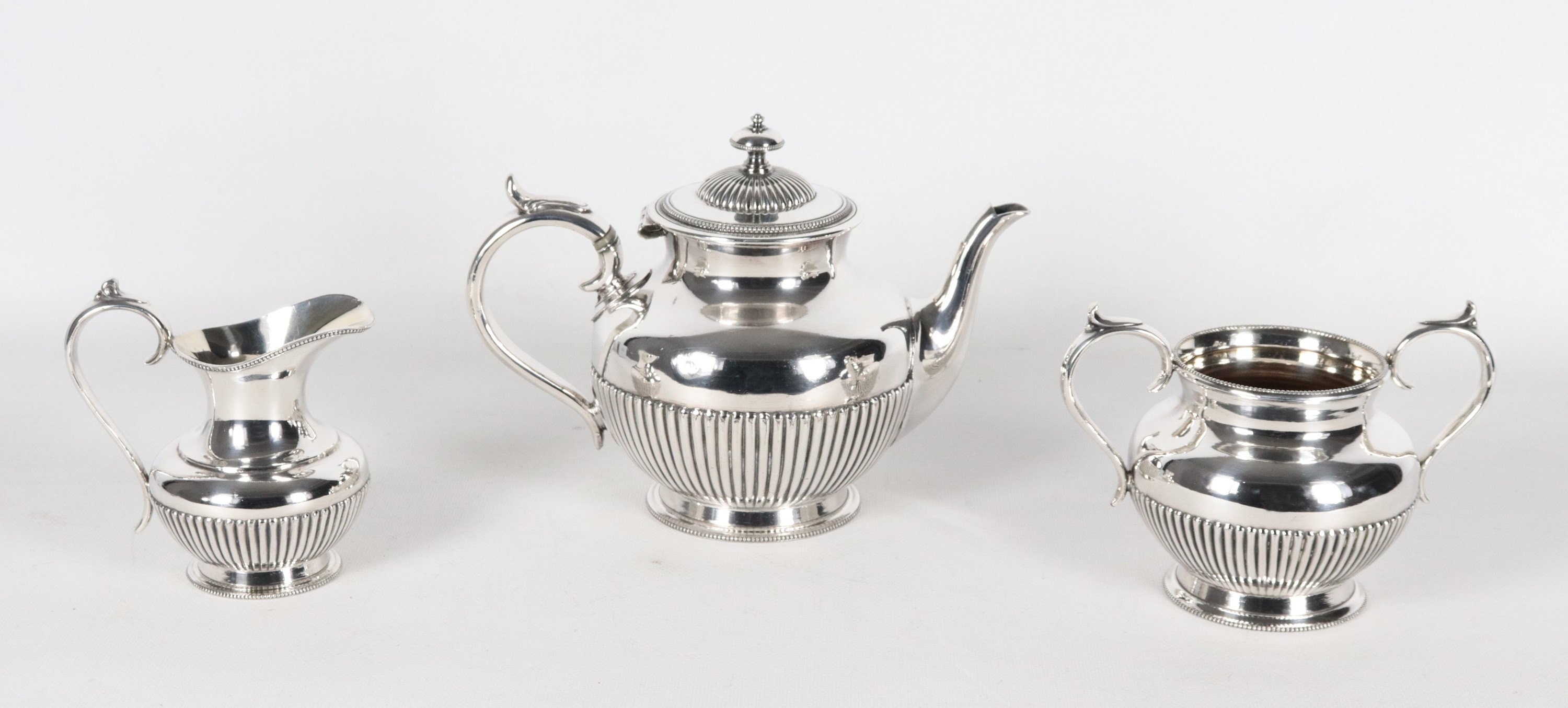 Servizio da tè in sheffield (3 pz.)