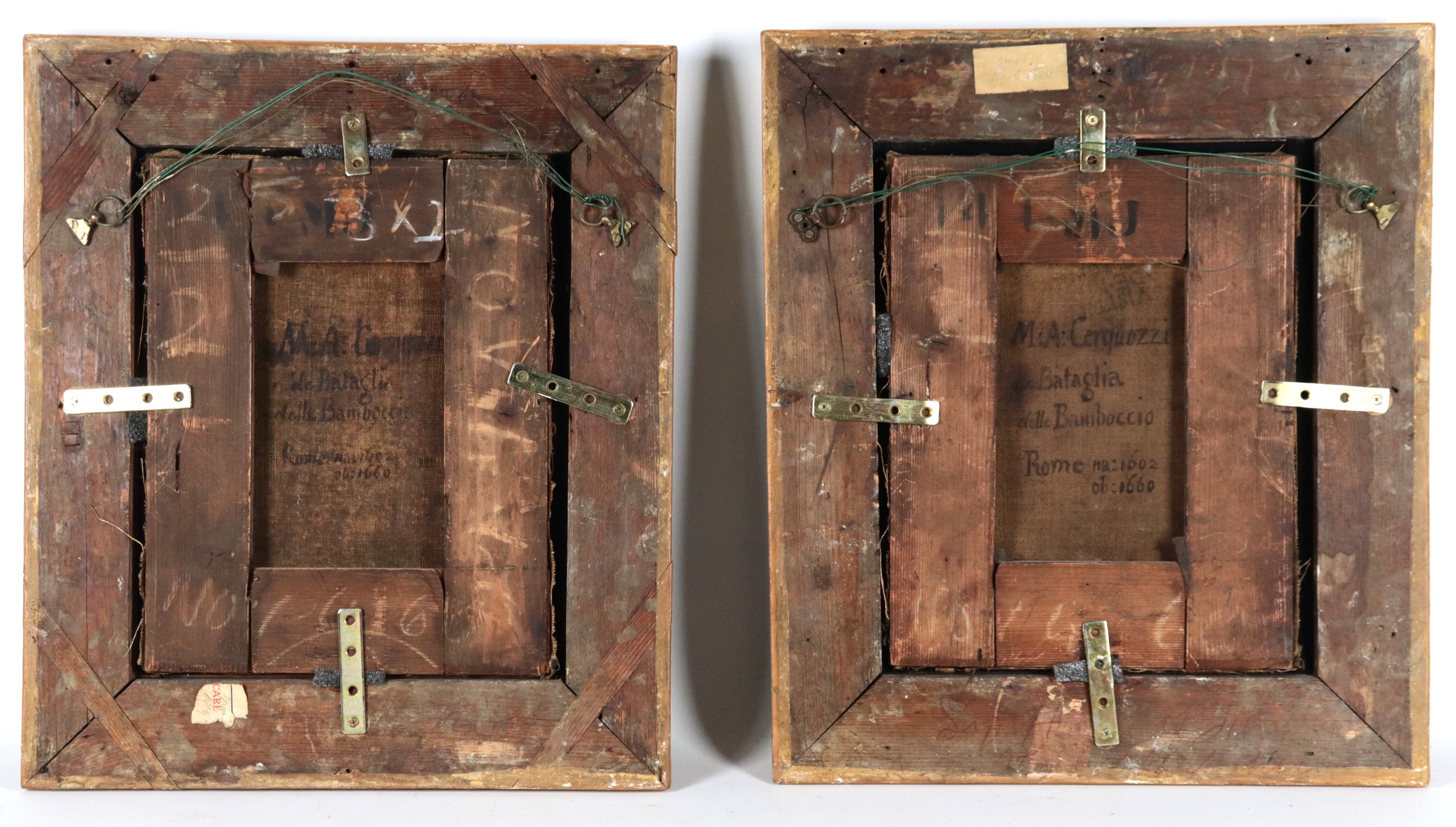 Cerchia di. "La sosta dei contadini e pastore con armenti"