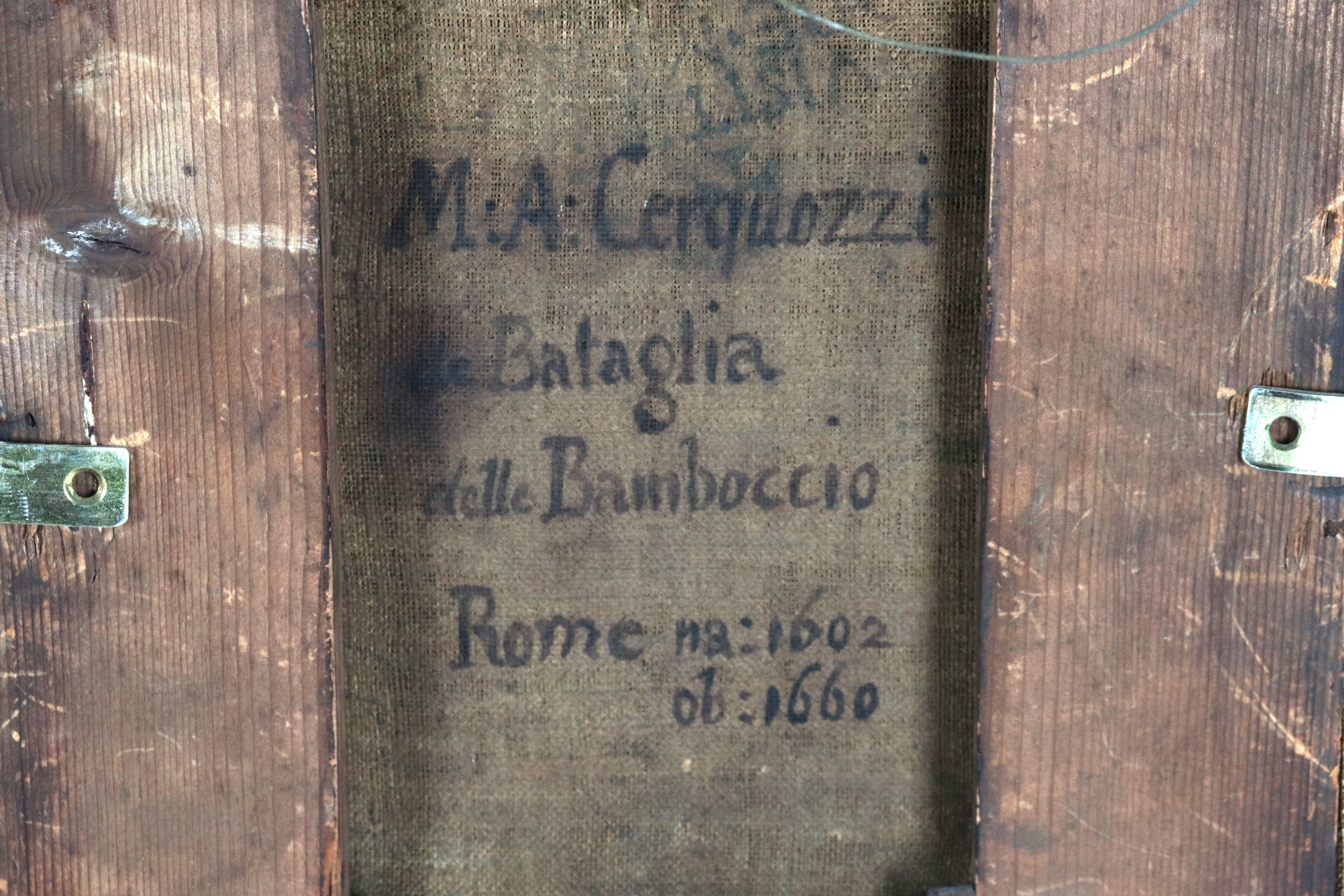 Cerchia di. "La sosta dei contadini e pastore con armenti"