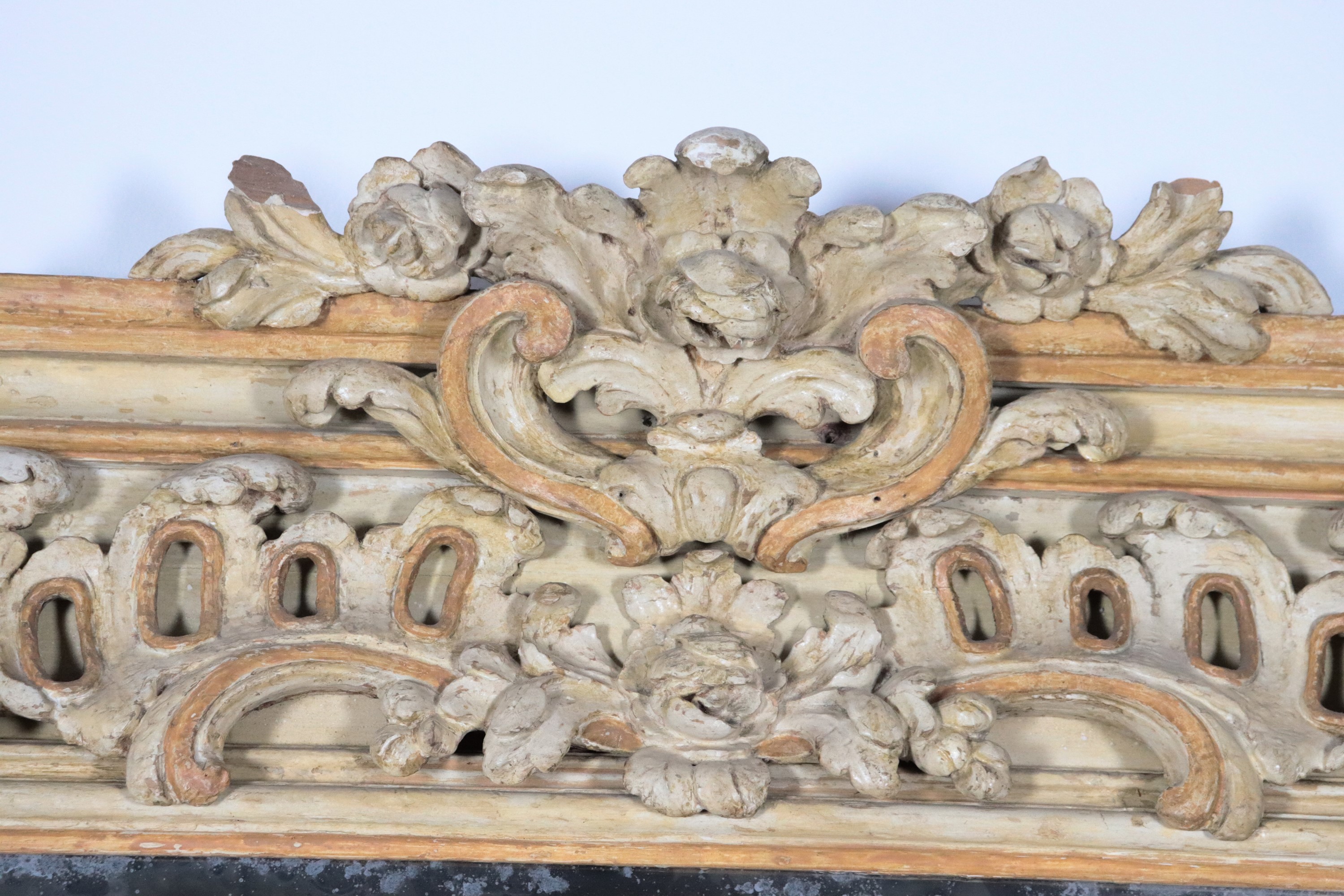 Coppia di antiche specchiere francesi Luigi XVI