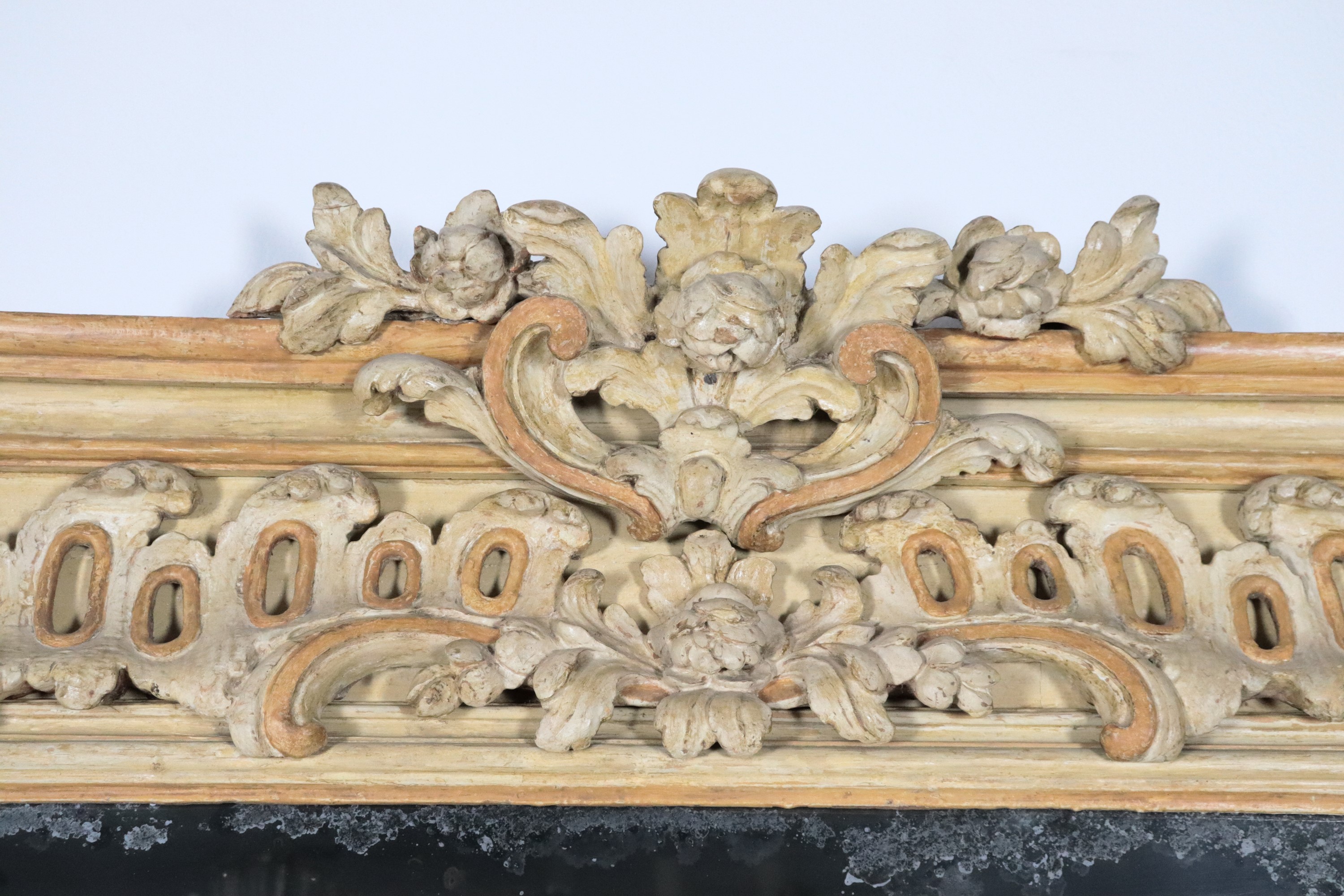 Coppia di antiche specchiere francesi Luigi XVI