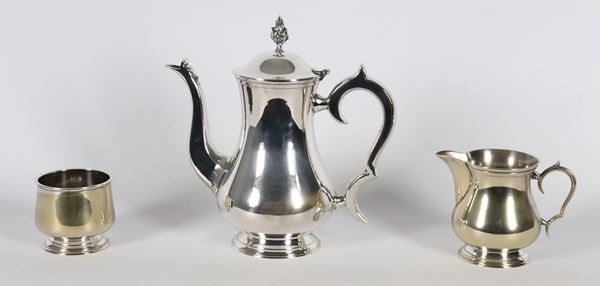 Antique Sheffield Coffee Service (3 pcs)