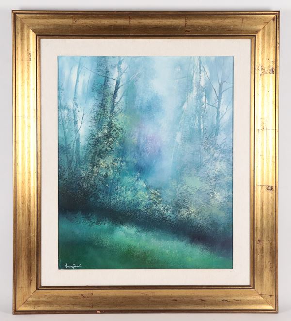 Pittore Arte Contemporanea - Signed. &quot;Atmosphere&quot;