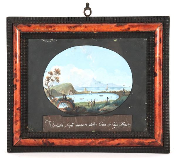 &quot;Western view of the remains of the house of Caius Marius in front of Ischia&quot;