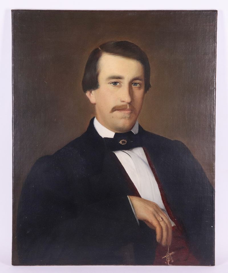 "Ritratto di nobiluomo con baffi"