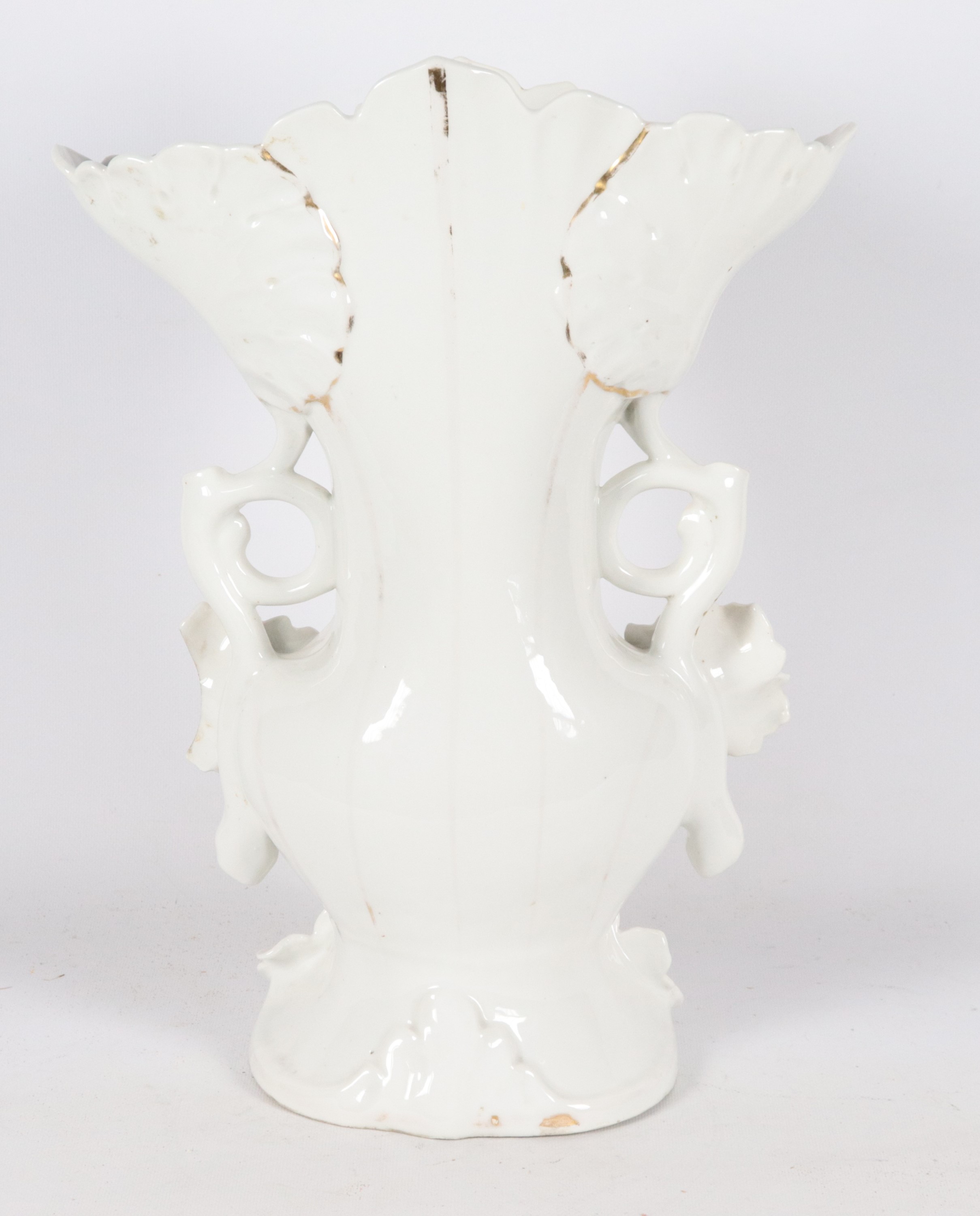 Vaso napoletano a cartoccio Epoca Luigi Filippo