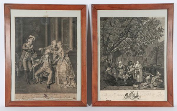 "Scena galante e scena contadina"