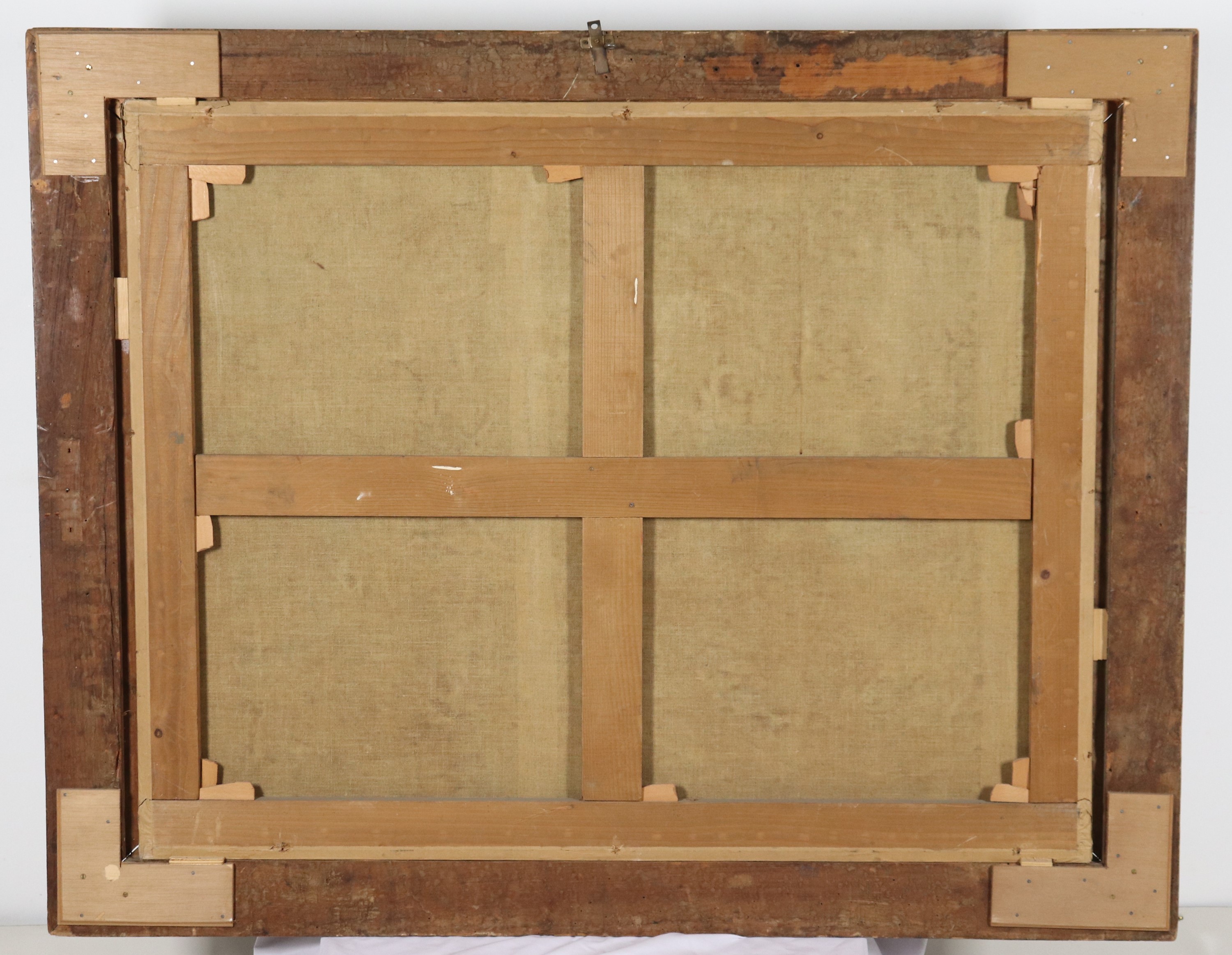 'Paesaggio mediterraneo con borgo'