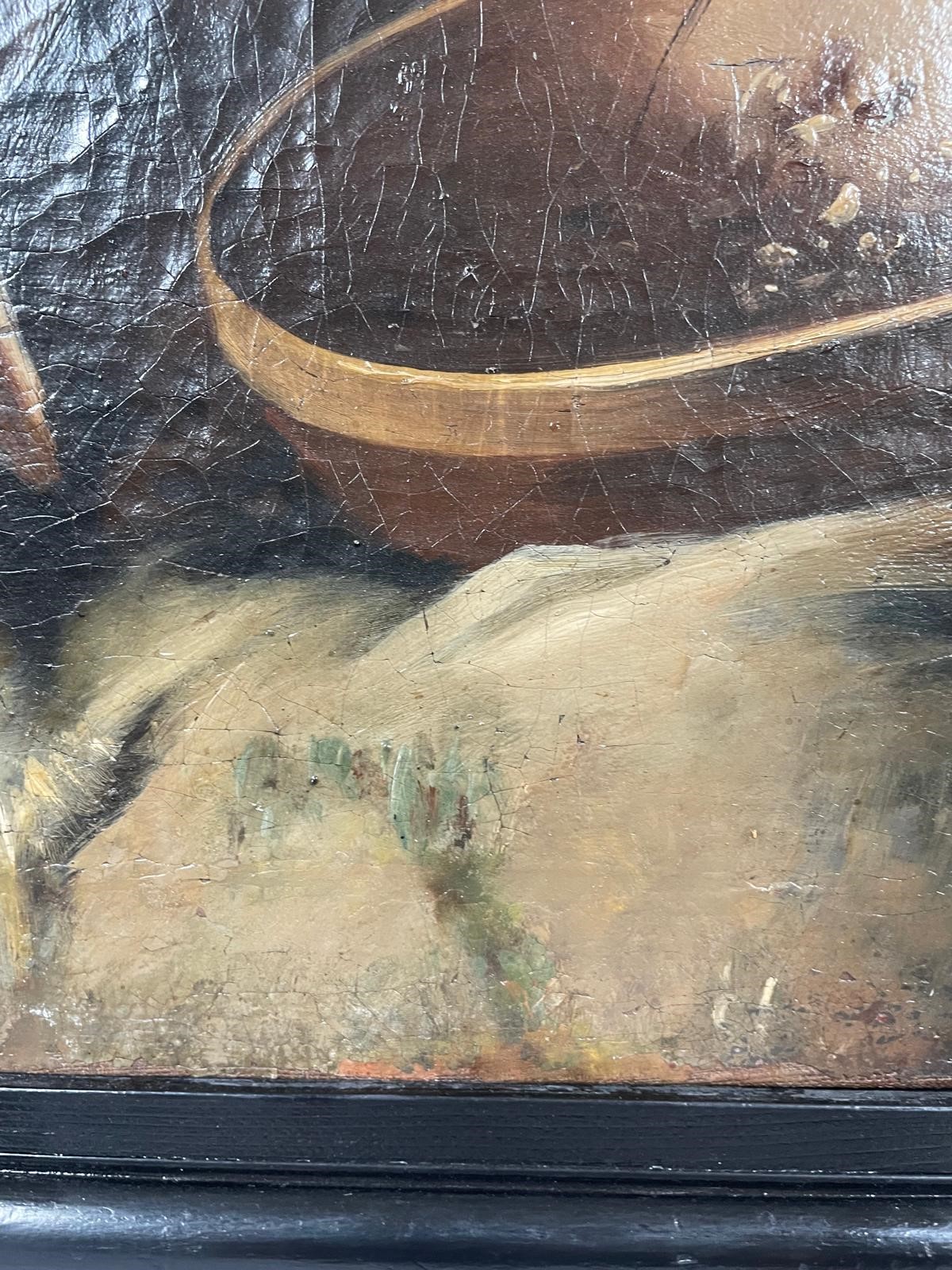 Att.to. "Giovane mendicante con ciotola e cucchiaio"