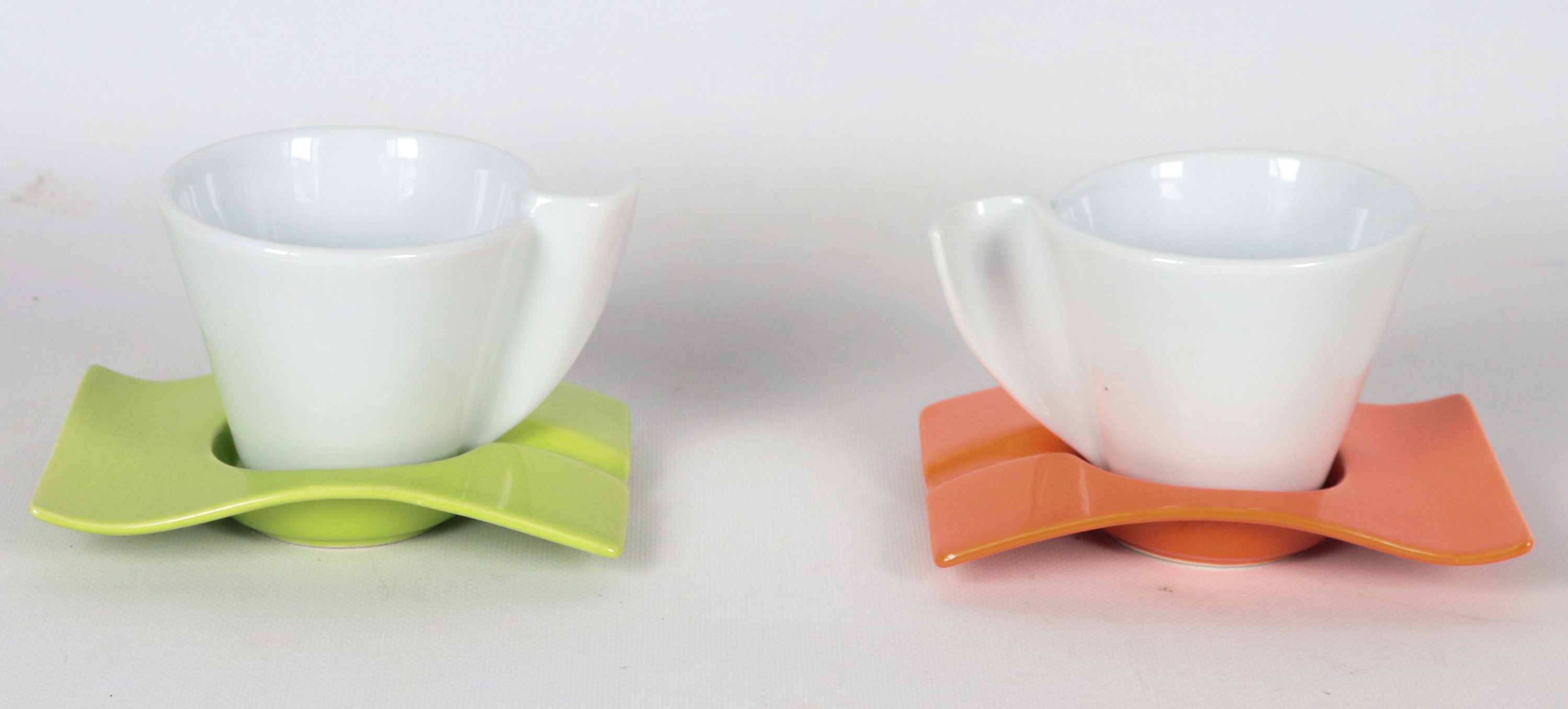 Coppia di tazze in porcellana “Home-Trento”