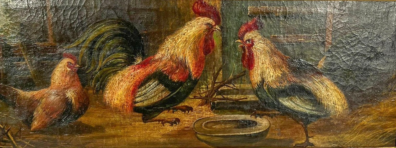 Seguace di. 'Lotta tra galli'