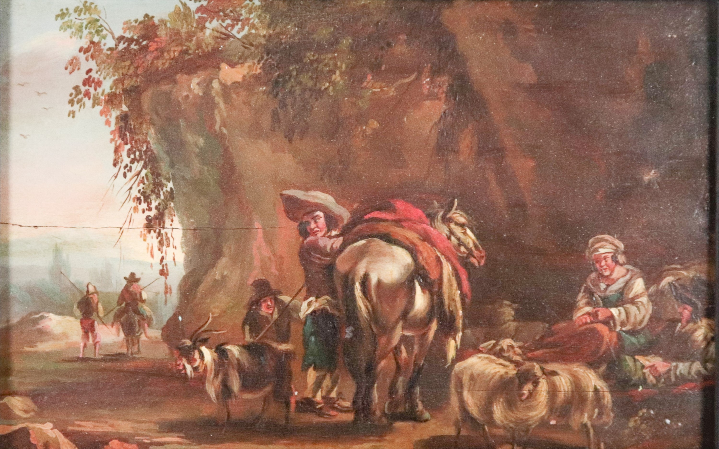 "La sosta dei viandanti e dei pastori"