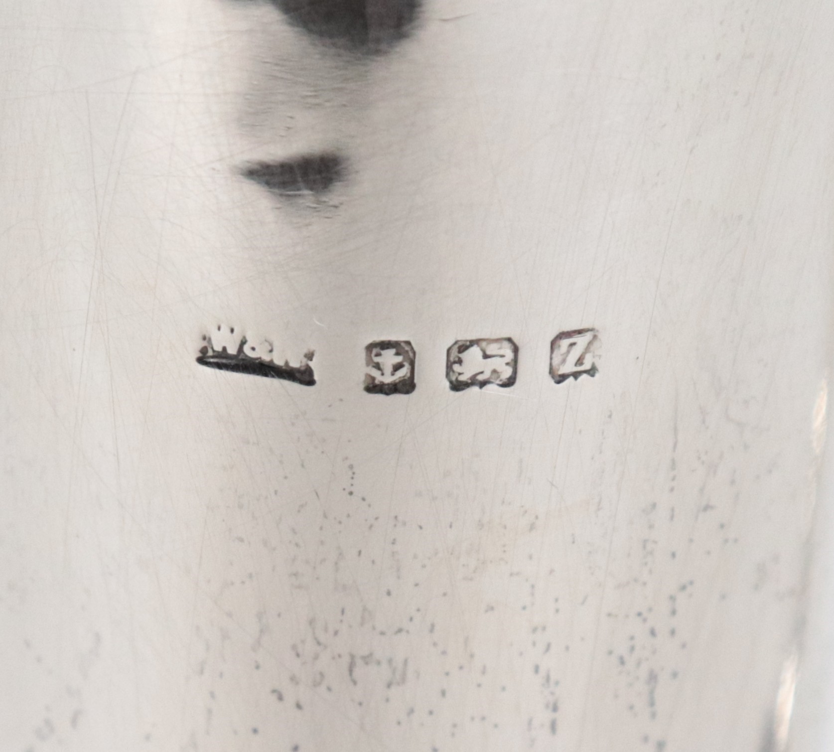 Coppia di piccoli vasi in argento Epoca Giorgio V, gr.370