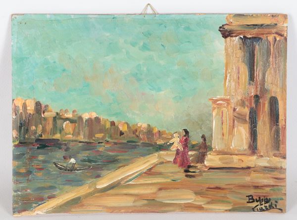 Beppe Ciardi - Firmato. "Veduta di Venezia"