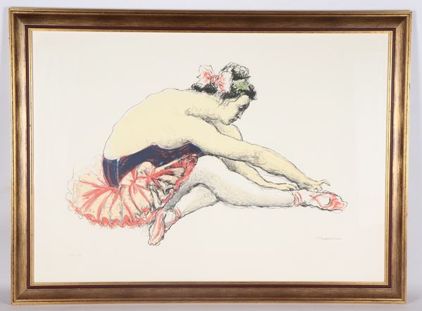 Francesco Messina - Firmata. "Danzatrice"