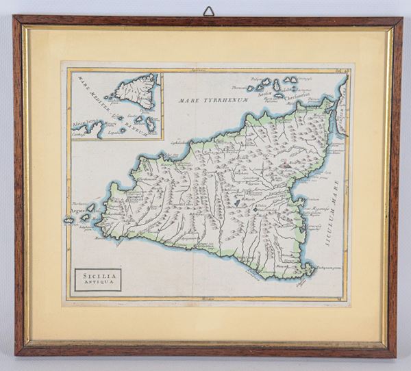 "Pianta topografica della Sicilia Antica" 