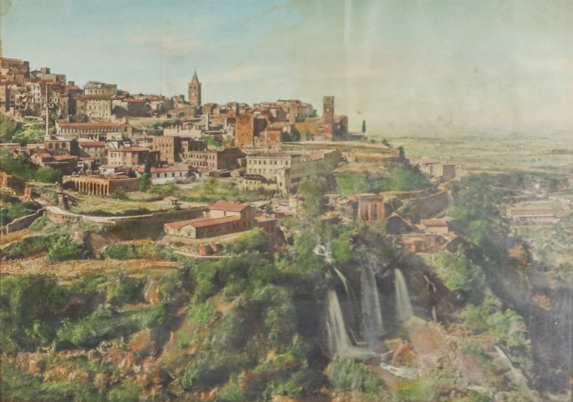 "Veduta di Tivoli e dell'Acquedotto Felice"