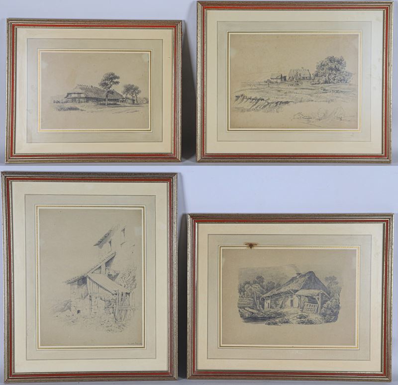 "Vedute di case contadine"