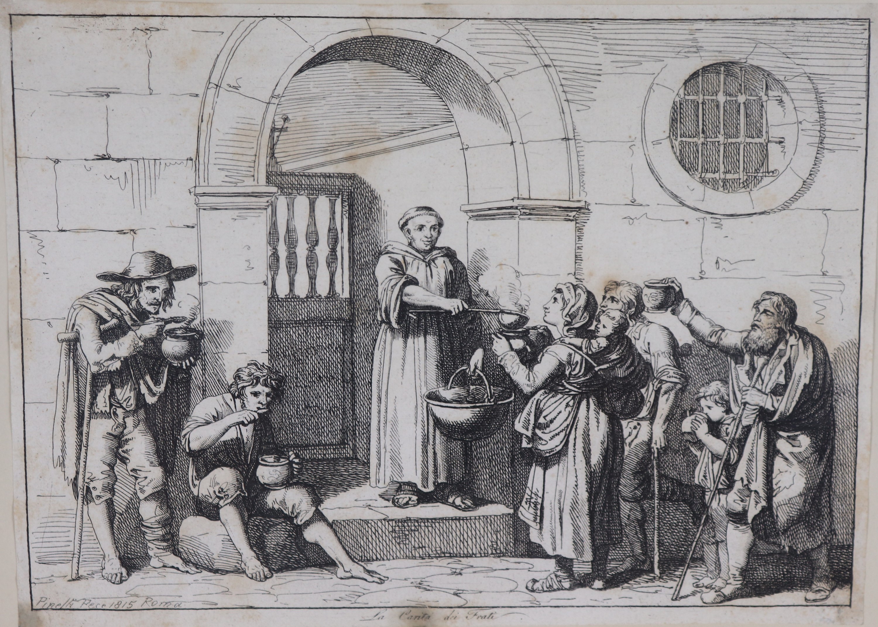 "La carità dei frati"