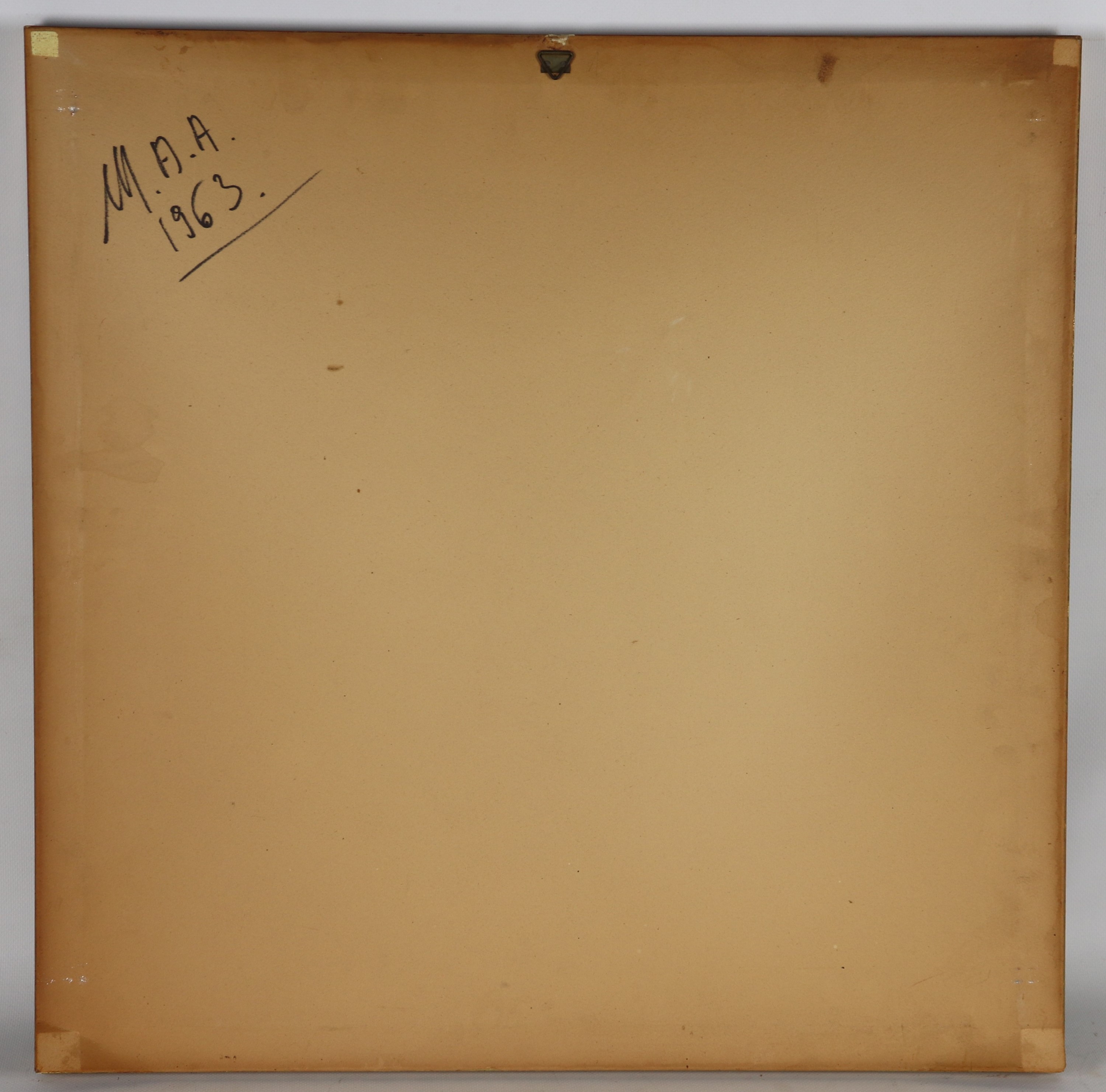 Firmato e datato 1940. "Scorcio di Roma"