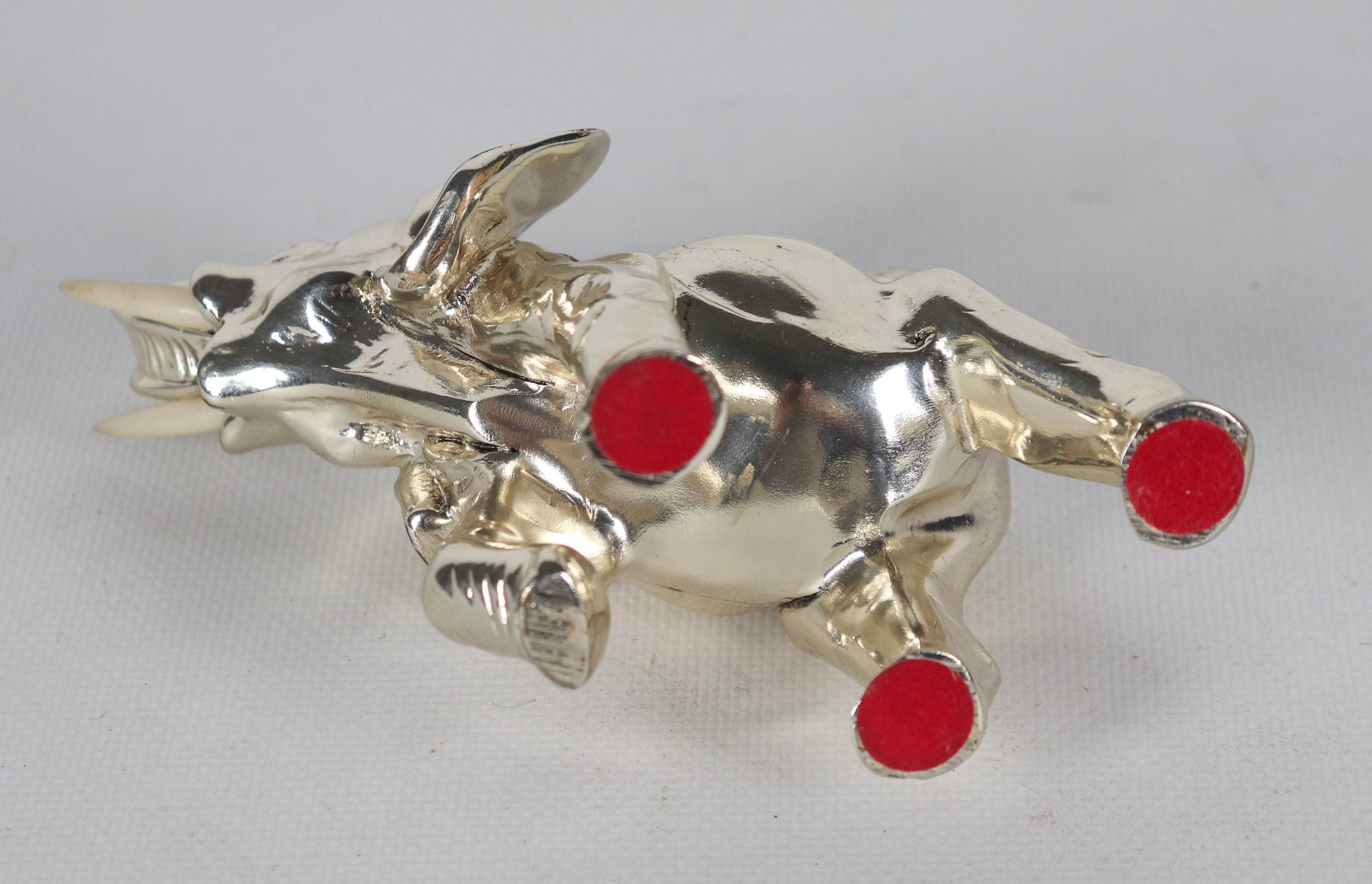 "Elefante", piccola statuina rivestita in argento