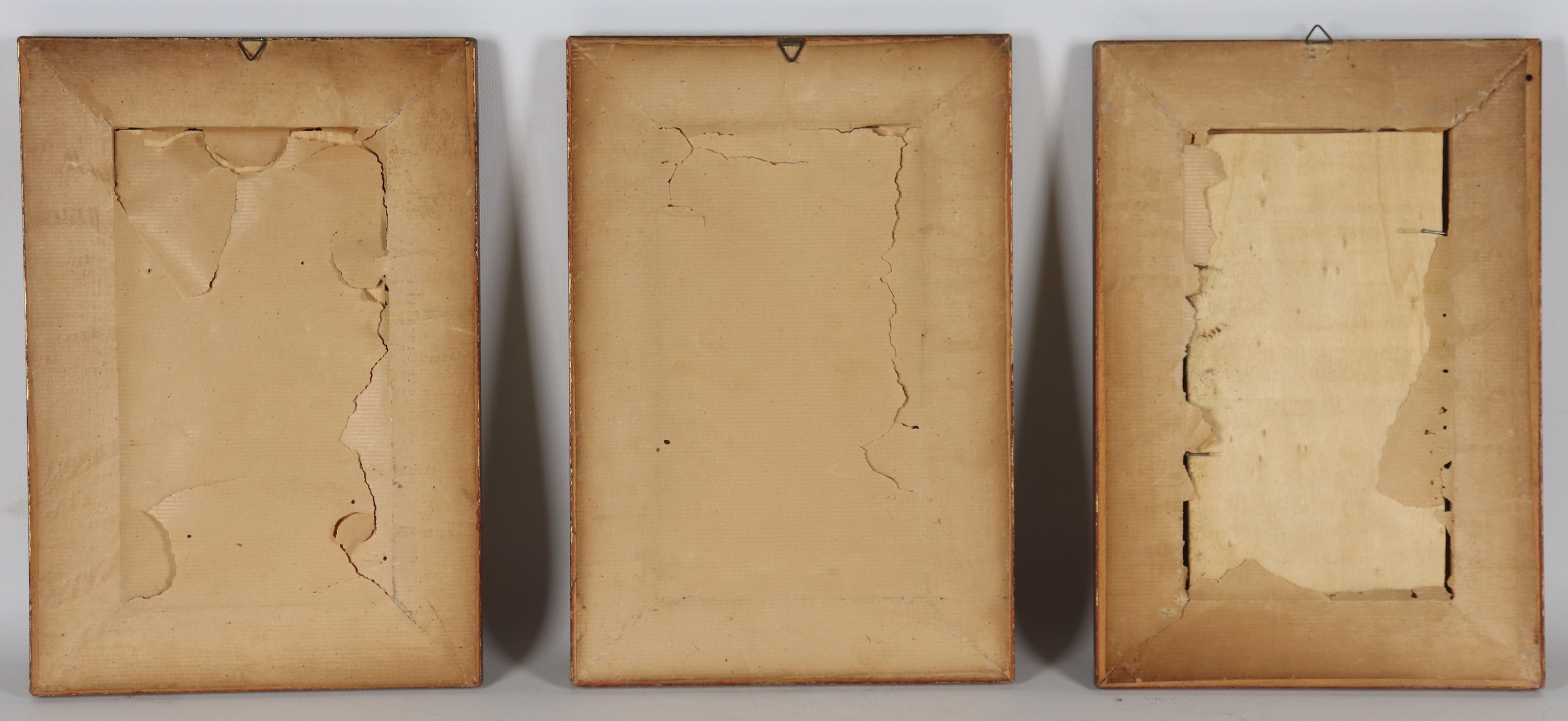 Firmati. "Vedute di strade di paese con contadini"