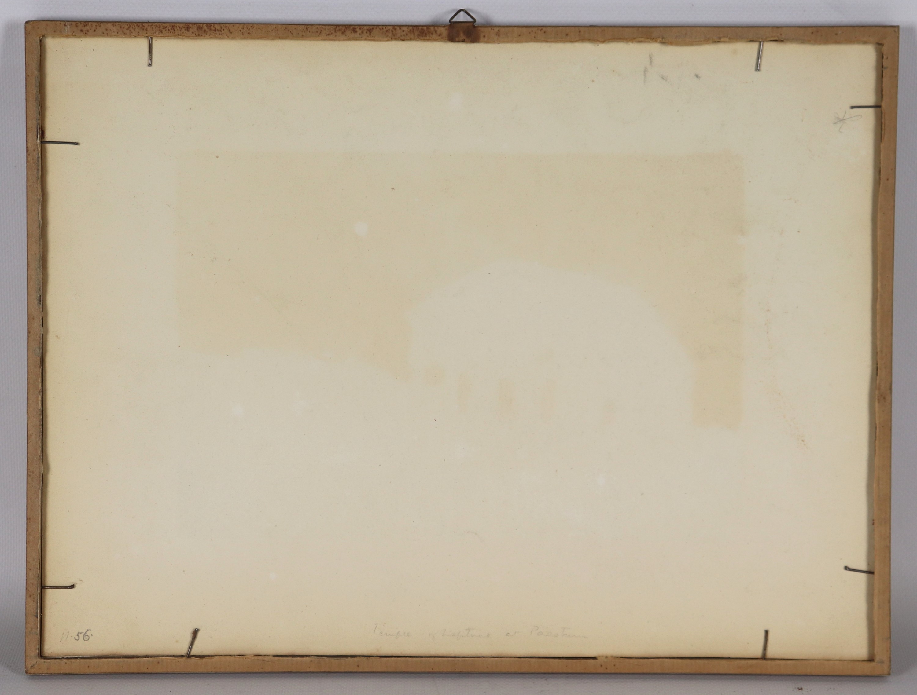 "Veduta del Tempio di Poseidone a Paestum"