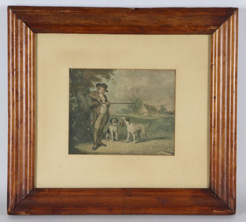 "Cacciatore con cani"