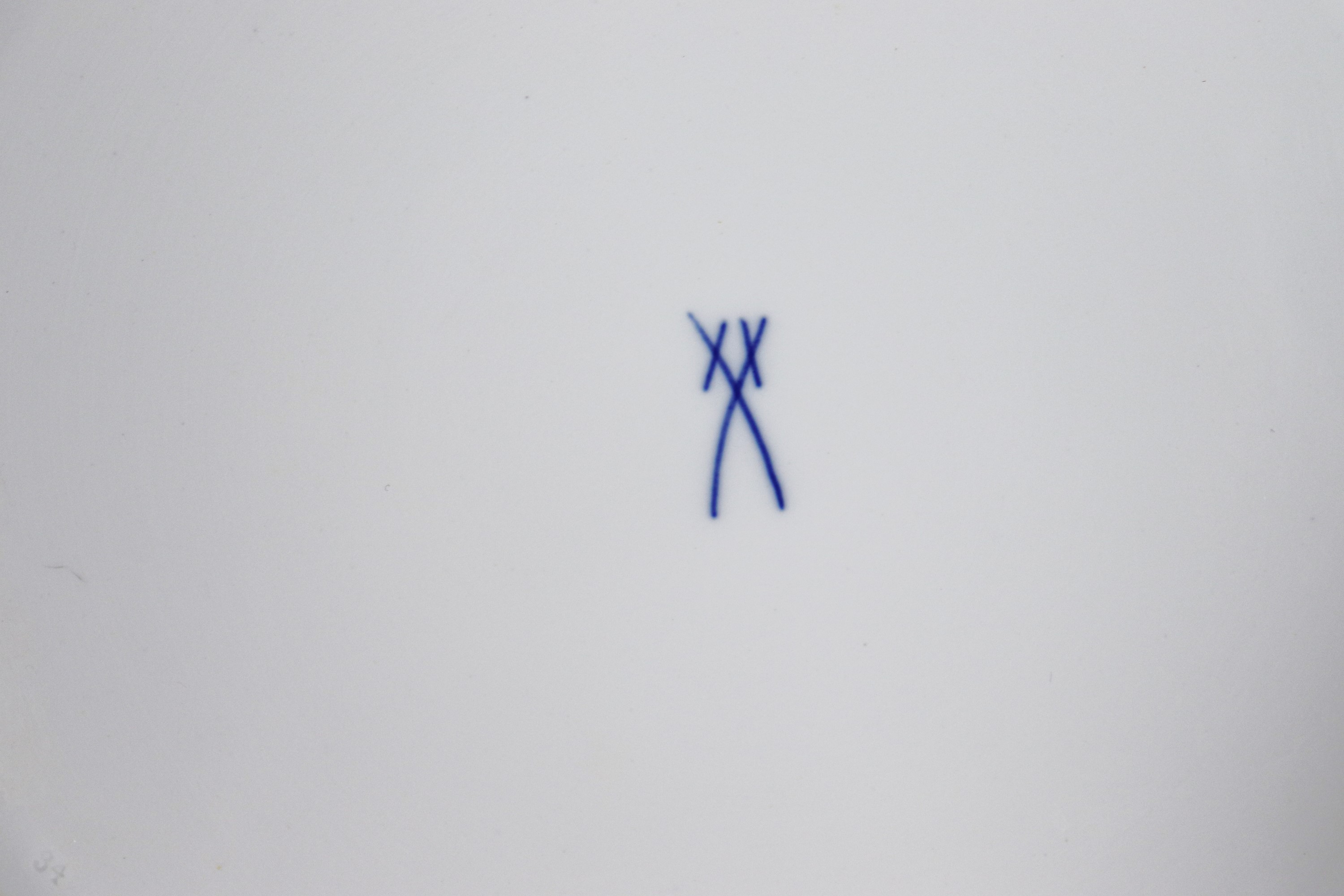 Servizio di piatti in porcellana Meissen decoro "Cipolla" in blu cobalto (72 pz.)