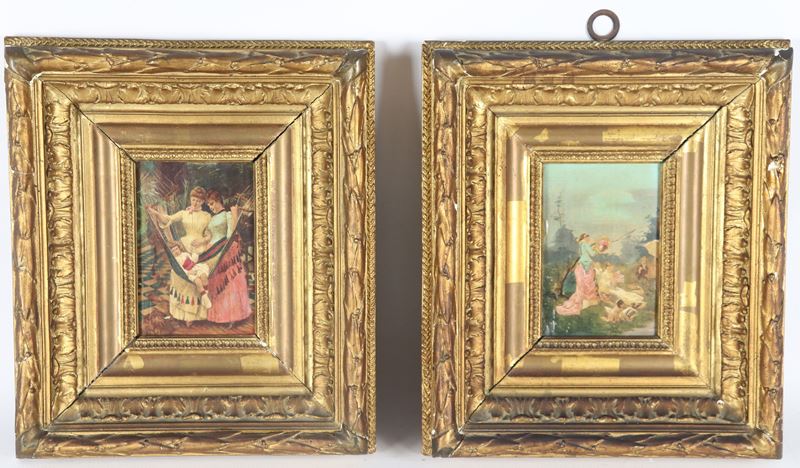 "Giovani dame con bambini"