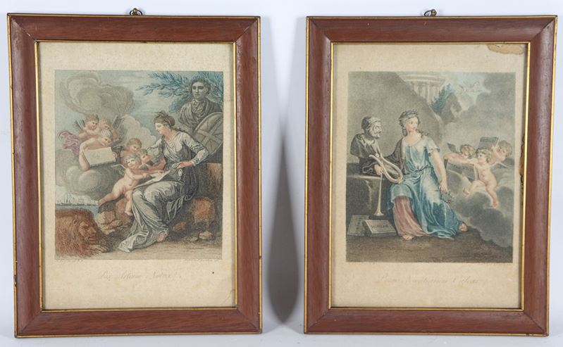 "Allegorie della poesia e della letteratura"