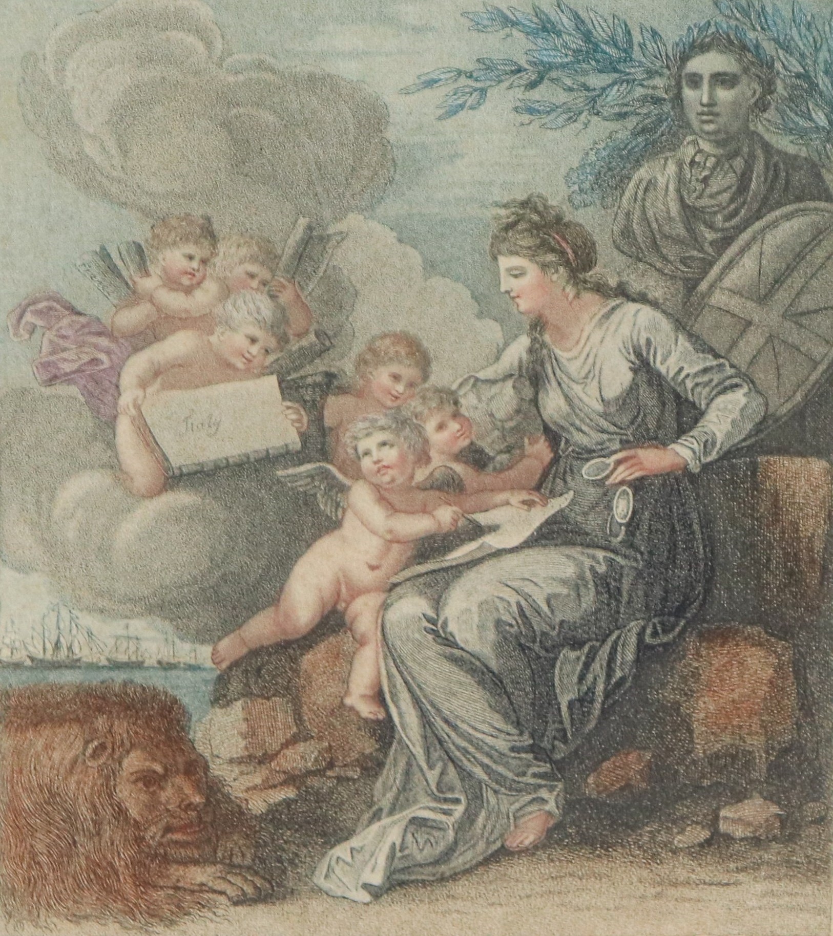 "Allegorie della poesia e della letteratura"