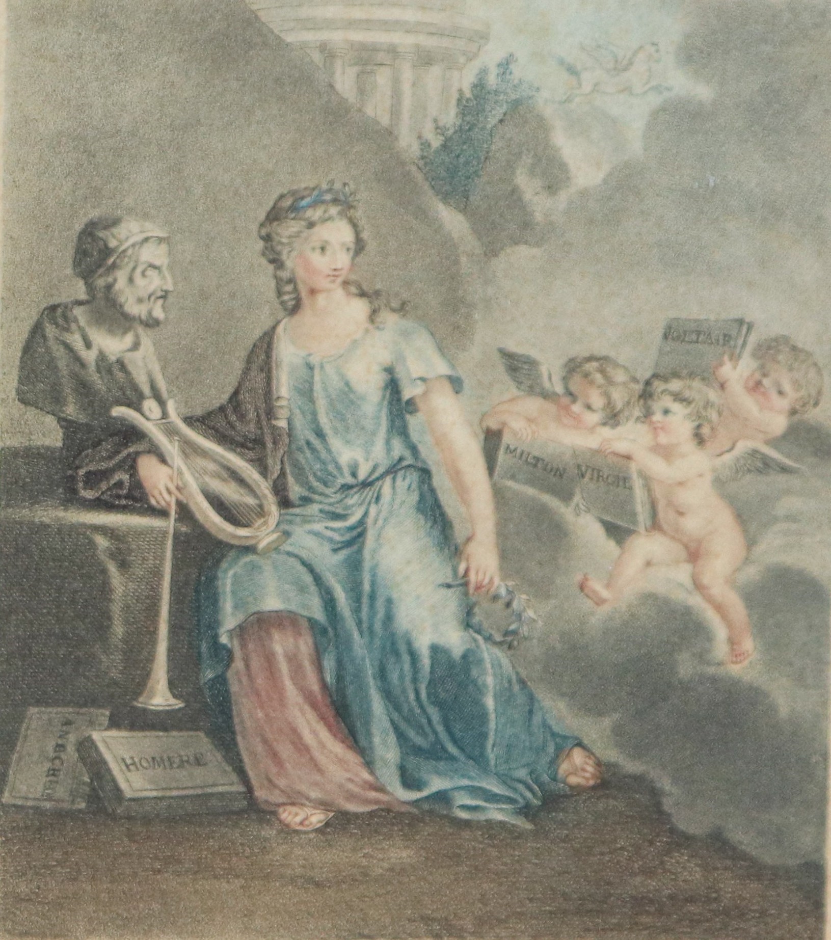 "Allegorie della poesia e della letteratura"